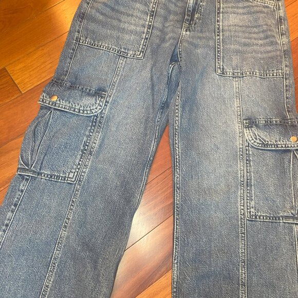 Aeropostale Cargo Jeans size 8 - Picture 2 of 7